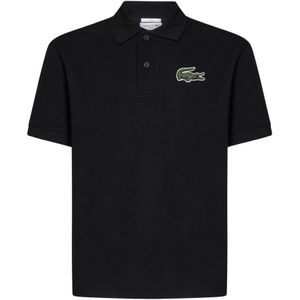 Lacoste, T-Shirts Zwart, Dames, Maat:XS