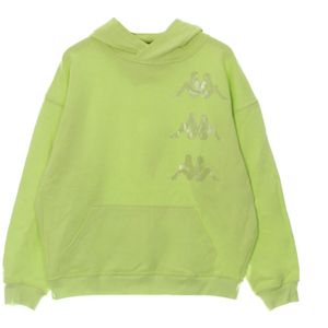 Kappa, Sweatshirts & Hoodies, Heren, Groen, S, Groene Lime Heren Hoodie