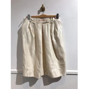 Marni Pre-owned, Pre-owned, Dames, Beige, M, Katoen, Pre-owned Cotton bottoms