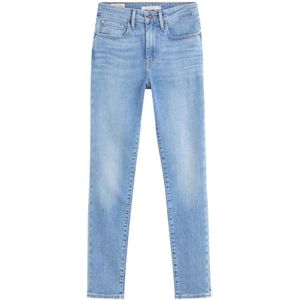 Levi's, Jeans, Dames, Blauw, W30 L30, Katoen, Skinny Jeans
