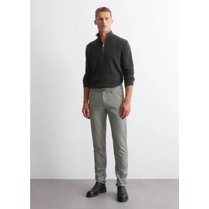 Marc O'Polo, Broeken, Heren, Zwart, W29 L32, Katoen, Chino model Stig gevormd