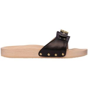 Scholl, Pescura platte sandalen Zwart, Dames, Maat:36 EU
