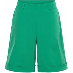 &Co Woman, Groene Reis Bermuda Shorts Groen, Dames, Maat:S