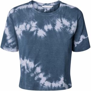 Rabens Saloner, Tops, Dames, Veelkleurig, XL, Tie-Dye Print T-Shirt Midnight