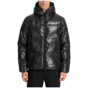 Duvetica, Auva Down jacket Zwart, Heren, Maat:M