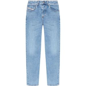 Diesel, Jeans, Heren, Blauw, W33 L32, Slimfit-jeans