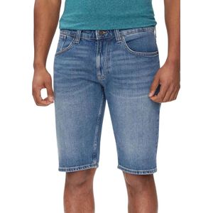Tommy Jeans, Korte broeken, Heren, Blauw, W33, Katoen, Heren Bermuda Shorts Lente/Zomer Collectie