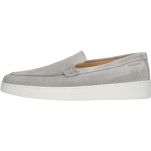 Goosecraft, Schoenen, Heren, Grijs, 46 EU, Suède, Grijze Suède Loafer Bean