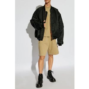 Vetements, Jassen, Heren, Zwart, S, Satijn, 'Bomber' jack