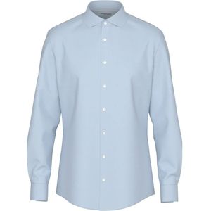 Drykorn, Overhemden, Heren, Blauw, XL, Katoen, Stretch Slim Fit Herenoverhemd 124126 Jedda 888