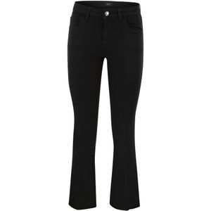 Fay, Flared Jeans Zwart, Dames, Maat:W29