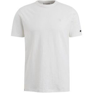 Cast Iron, Organisch katoenen T-shirt met korte mouwen Beige, Heren, Maat:XL