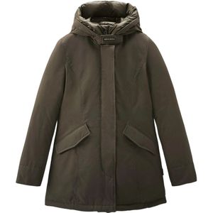 Woolrich, Winter jas Groen, Dames, Maat:XS