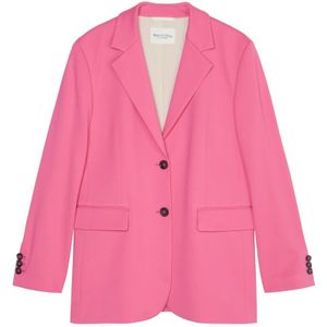 Marc O'Polo, Jersey blazer recht Roze, Dames, Maat:XL