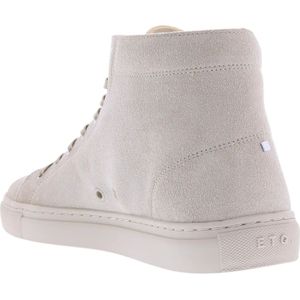 ETQ Amsterdam, Schoenen, Heren, Wit, 44 EU, Suède, Witte Suède Sneakers