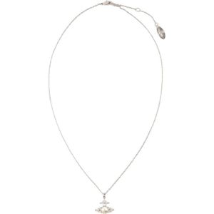 Vivienne Westwood, Accessoires, Dames, Grijs, ONE Size, Grijze Metalen Ketting - Feodora