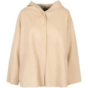 Weekend, Jassen, Dames, Beige, XS, Sand Regular Fit Jassen