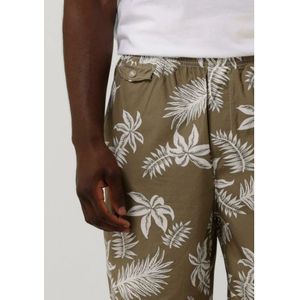 Scotch & Soda, Korte broeken, Heren, Veelkleurig, L, Katoen, Gedrukte Poplin Bermuda Shorts