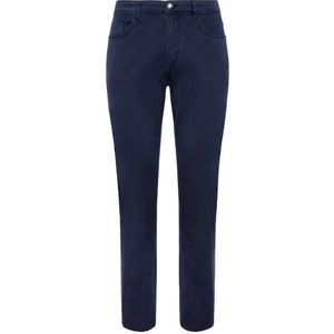 Boggi Milano, Jeans, Heren, Blauw, W31, Katoen, Stretch katoen/Tencel jeans