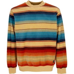 Vans, Sweatshirts & Hoodies, Heren, Veelkleurig, L, Taupe Sunset Crewneck Sweatshirt
