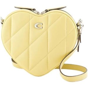 Coach, Tassen, Dames, Geel, ONE Size, Leer, Cross Body Bags