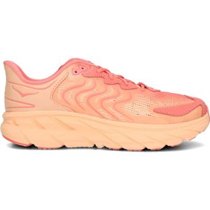 Hoka One One, Schoenen, Dames, Roze, 41 1/3 EU, Dames Clifton Ls Sneakers Koraal