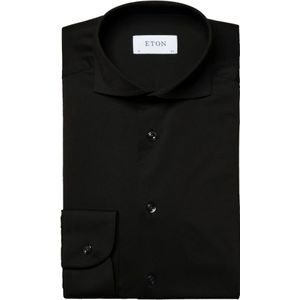 Eton, Overhemden, Heren, Zwart, 4Xl, Shirts