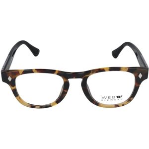 WEB Eyewear, Glasses Bruin, unisex, Maat:47 MM