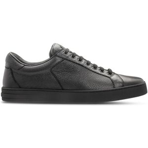 Moreschi, Zwarte Hertenleren Sneaker Zwart, Heren, Maat:42 EU