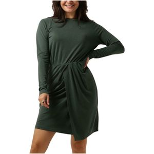 Minus, Kleedjes, Dames, Groen, L, Groene Modal Midi Jurk