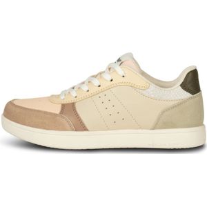 Woden, Schoenen, Dames, Veelkleurig, 39 EU, Leer, Klassieke Mix Sneaker met Kenmerken