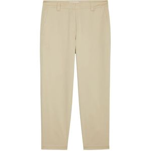 Marc O'Polo, Broeken, Dames, Beige, XS, Katoen, Chino model Kalni tapered