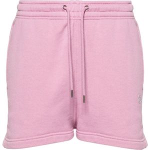 Maison Kitsuné, Korte broeken, Dames, Roze, M, Katoen, Casual Shorts