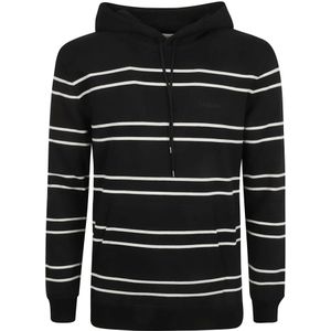 Saint Laurent, Sweatshirts & Hoodies, Heren, Zwart, L, Katoen, Td 95 Sweaters
