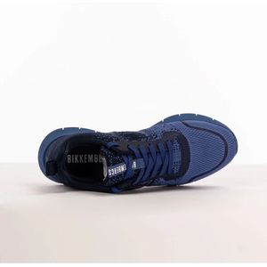 Bikkembergs, Schoenen, Heren, Blauw, 43 EU, Lage Top Veterschoenen