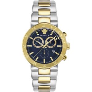 Versace, Chronograph Urban Mystique Horloge Geel, Heren, Maat:ONE Size