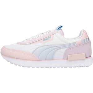 Puma, Schoenen, Dames, Veelkleurig, 36 EU, Leer, Pastel Future Rider Lage Sneakers