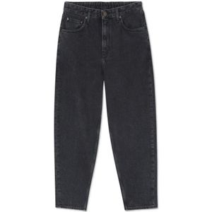 American Vintage, Cropped Jeans Zwart, Heren, Maat:W28 L30