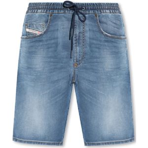 Diesel, Korte broeken, Heren, Blauw, W28, Denim, ‘2033 Krooley’ denim shorts