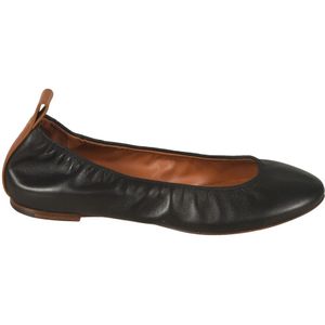 Lanvin, Schoenen, Dames, Zwart, 37 EU, Ballerinas