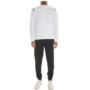 Emporio Armani Ea7, Sport, Heren, Wit, L, Sportieve Tracksuit voor Actieve Levensstijl