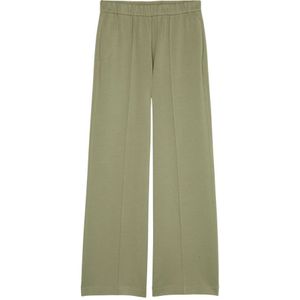 Marc O'Polo, Broeken, Dames, Grijs, M, Polyester, Jersey jogger wide leg