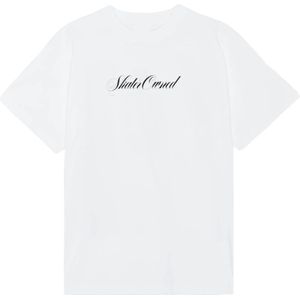 Soulland, Tops, unisex, Wit, Xl/2Xl, Katoen, Skater Print T-shirt