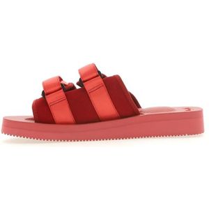 Suicoke, Moto Sandaal, Maat 8 M US Rood, Heren, Maat:41 EU