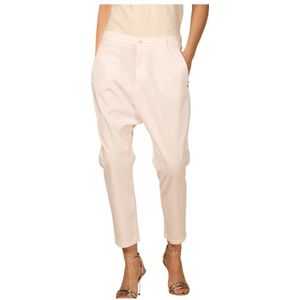 Mason's, Broeken, Dames, Wit, S, Witte Chino Broek voor Vrouwen