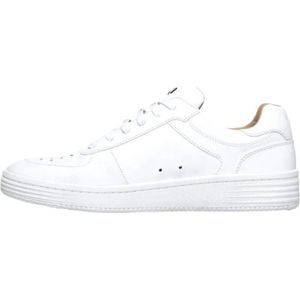 Skechers, Klassieke Sneakers met Premium Kwaliteit en Comfort Wit, Heren, Maat:45 EU