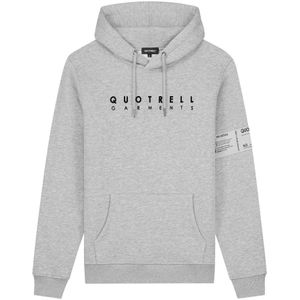 Quotrell, Sweatshirts & Hoodies, Heren, Grijs, L, Katoen, Heren Aruba Hoodie Lichtgrijs