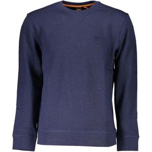 Hugo Boss, Sweatshirts & Hoodies, Heren, Blauw, S, Katoen, Sweatshirts