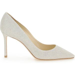 Jimmy Choo, Schoenen, Dames, Beige, 36 EU, Glitter Pumps