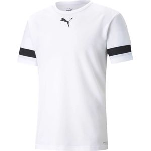 Puma, Tops, Heren, Wit, M, Teamrise Jersey Wit T-Shirt